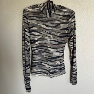 AFRM Camo Print Top